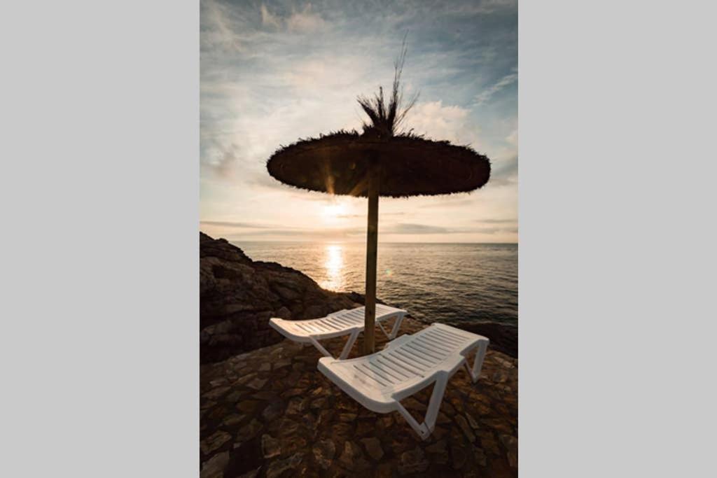 Precioso Apartmento Sobre El Mar, Cap Sa Sal, Begur, Girona Extérieur photo